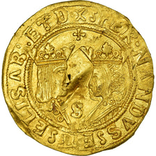 Coin, Spain, Andalousie, Ferdinand V and Isabel Ist, Double Excellentes, Circa