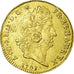 Münze, Frankreich, Louis XIV, Louis d'or aux 8 L et aux insignes, 1701 Bayonne
