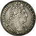 Moneda, Francia, Louis XIV, Écu aux 3 couronnes, Ecu, 1710, Amiens, MBC, Plata