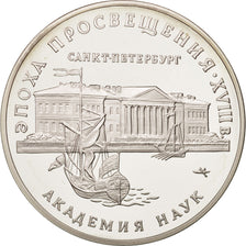 Russia, 3 Roubles, 1992, St. Petersburg, Silver, Proof, KM:350