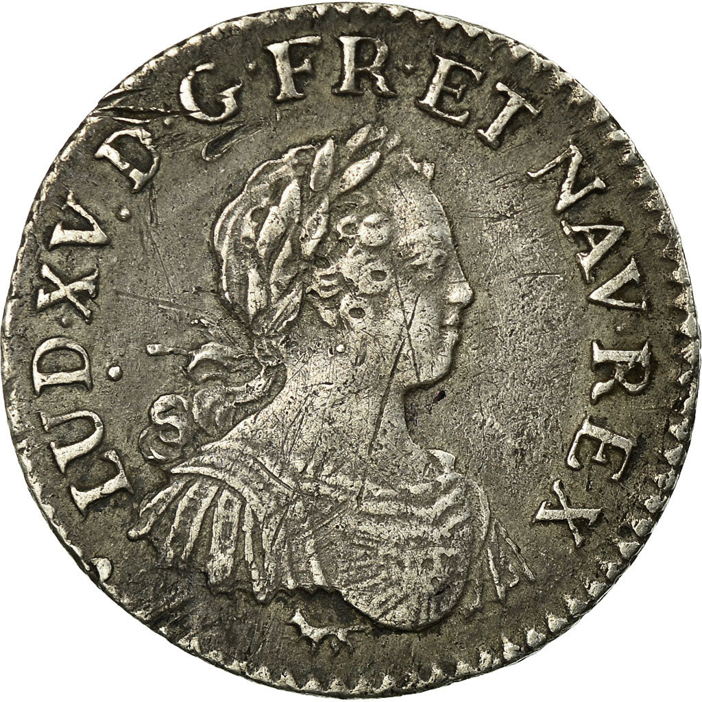 Coin, France, Louis XV, 1/8 Écu aux 8 L, 15 Sols, 1/8 ECU, 1725, Paris