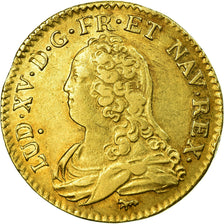 Münze, Frankreich, Louis XV, Louis d'or aux lunettes, Louis d'Or, 1726, Paris