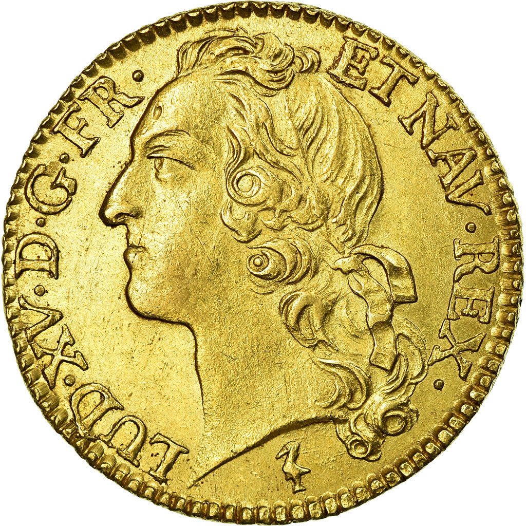 Monnaie, France, Louis XV, Louis d'or au bandeau, 1746, Lille, SUP, Gadoury 341