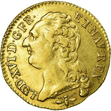 Coin, France, Louis XVI, Louis d'or à la tête nue, 1785, Lyon, KM 591.5