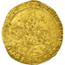 Moneta, Francja, Charles V, Franc à cheval, AU(50-53), Złoto, Duplessy:358