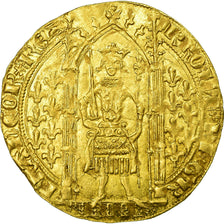 Münze, Frankreich, Charles V, Franc à pied, SS+, Gold, Duplessy:360A