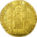 Coin, France, Charles V, Franc à pied, AU(50-53), Gold, Duplessy:360A