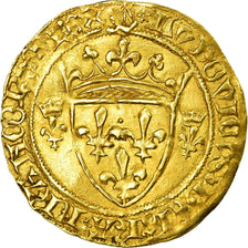 Moneta, Francja, Louis XI, Ecu d'or, Bordeaux, EF(40-45), Złoto, Duplessy 539A