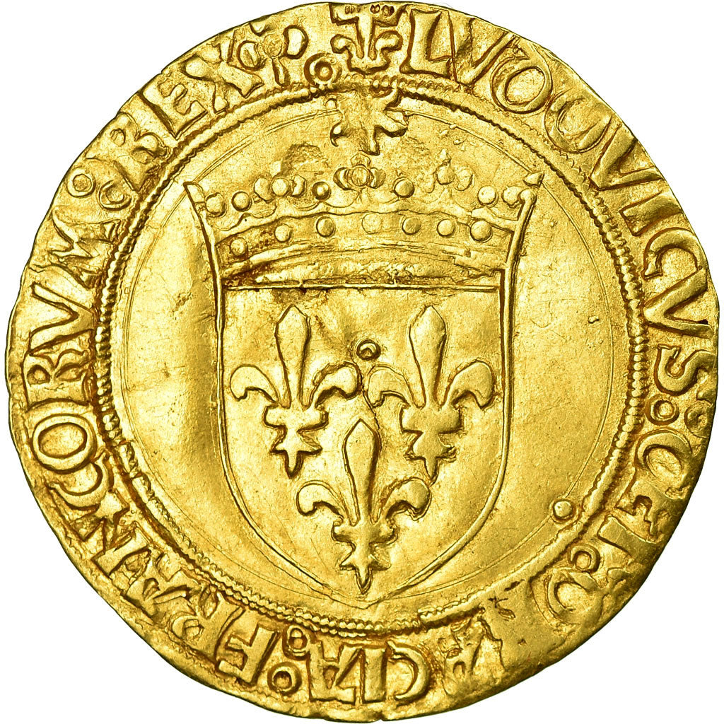 Münze, Frankreich, Louis XII, Louis XII, Ecu d'or, Lyon, SS+, Gold