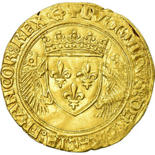 Coin, France, Louis XII, Ecu d'or aux Porcs-Epics, Bayonne, EF(40-45), Gold