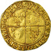 Munten, Frankrijk, François Ier, Ecu d'or, Cremieu, ZF, Goud, Duplessy:782