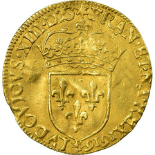 Coin, France, Louis XIII, Écu d'or, 1616, Paris, VF(30-35), Gold, KM 41.1