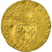 Coin, France, Louis XIII, Écu d'or, 1616, Paris, VF(30-35), Gold, KM 41.1