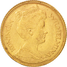 Netherlands, Wilhelmina I, 5 Gulden, 1912, Gold, KM:151