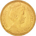 Netherlands, Wilhelmina I, 5 Gulden, 1912, Gold, KM:151
