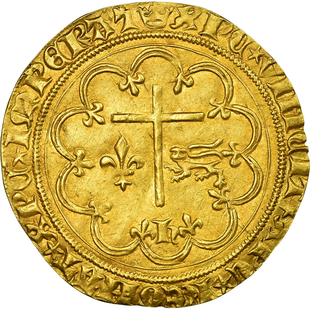 Monnaie, France, Henri VI de Lancastre, Salut d'or, Paris, SUP, Or