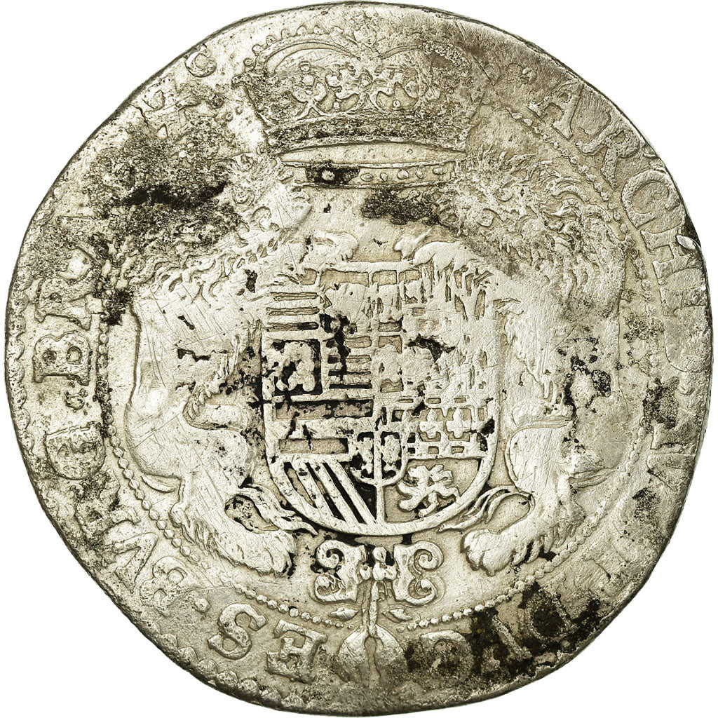 Coin, Spanish Netherlands, BRABANT, Albert & Isabella, Ducaton, 1618, Brussels