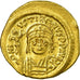 Coin, Justin II, Solidus, 565-578 AD, Constantinople, MS(60-62), Gold, Sear:345