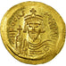 Coin, Phocas, Solidus, Constantinople, MS(65-70), Gold, Sear:620