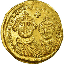 Heraclius, Solidus, 610-641 AD, Constantinople, Gold, Sear:743