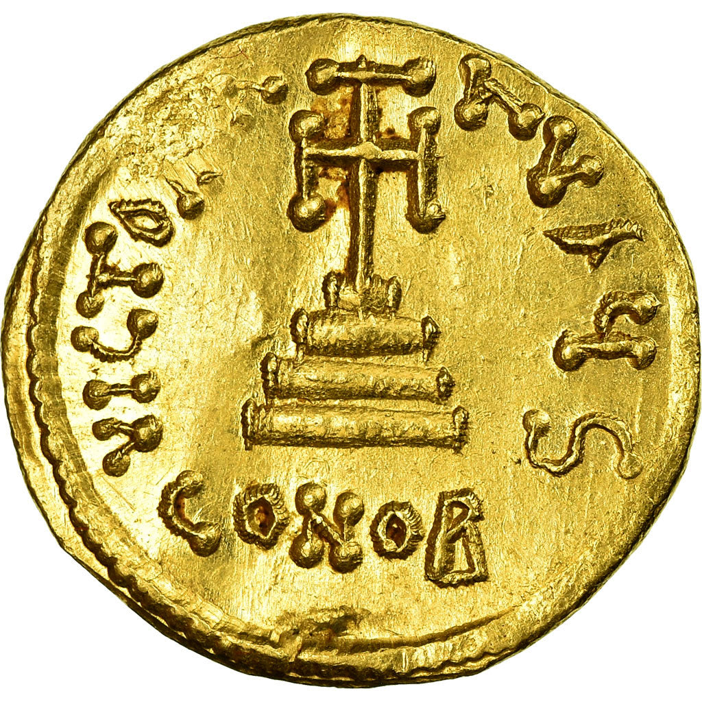 Coin, Constans II, Solidus, Constantinople, AU(55-58), Gold, Sear:956