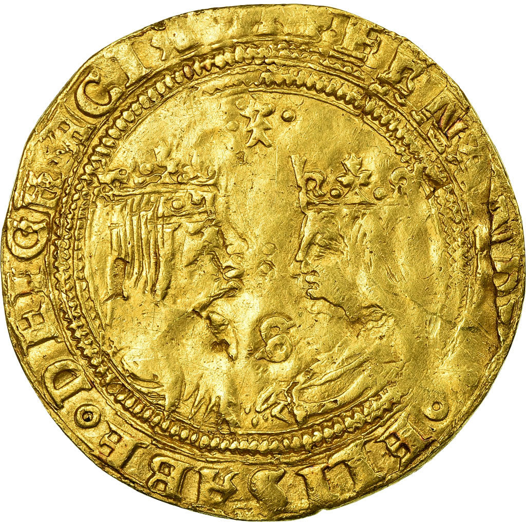 Moeda, Espanha, Andalousie, Ferdinand V and Isabel Ist, Double Excellentes