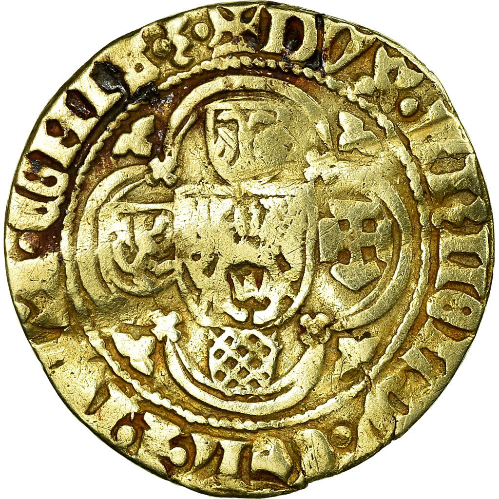 Coin, Netherlands, Arnold Van Egmond (1423-1472), Goldgulden, VF(20-25), Gold
