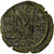 Münze, Justin II et Sophie, Follis, 571, Constantinople, SS, Kupfer, Sear:360