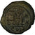 Moeda, Maurice Tiberius, Follis, 602, Constantinople, EF(40-45), Cobre, Sear:495