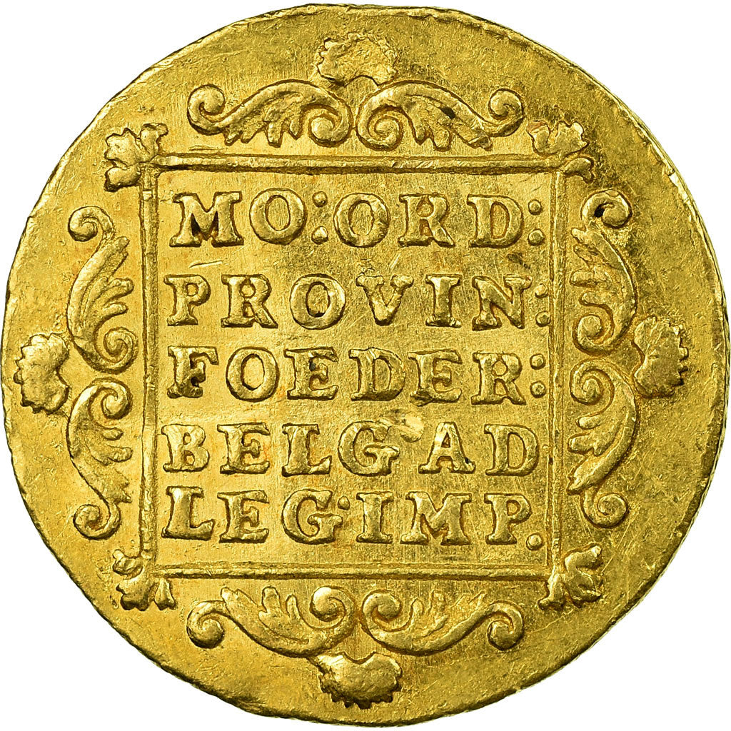 Coin, Netherlands, UTRECHT, Ducat, 1790, AU(50-53), Gold, KM:7.4