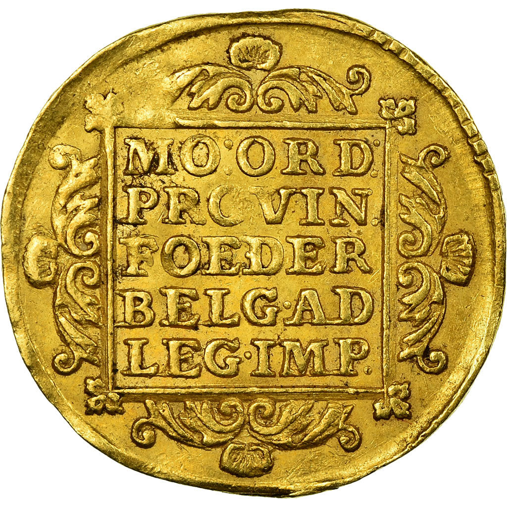 Coin, Netherlands, HOLLAND, Ducat, 1747, AU(50-53), Gold, KM:12.2