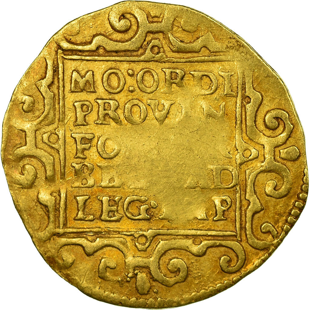 Coin, Netherlands, OVERYSSEL, Ducat, 1637, VF(30-35), Gold, KM:7