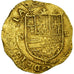 Coin, Spain, Philip II, Escudo, Sevilla, AU(50-53), Gold