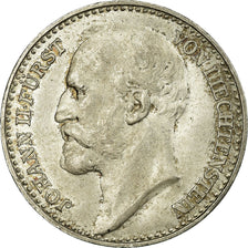 Moneta, Liechtenstein, Prince John II, Krone, 1900, SPL-, Argento, KM:2