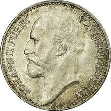 Coin, Liechtenstein, Prince John II, Krone, 1915, AU(55-58), Silver, KM:2