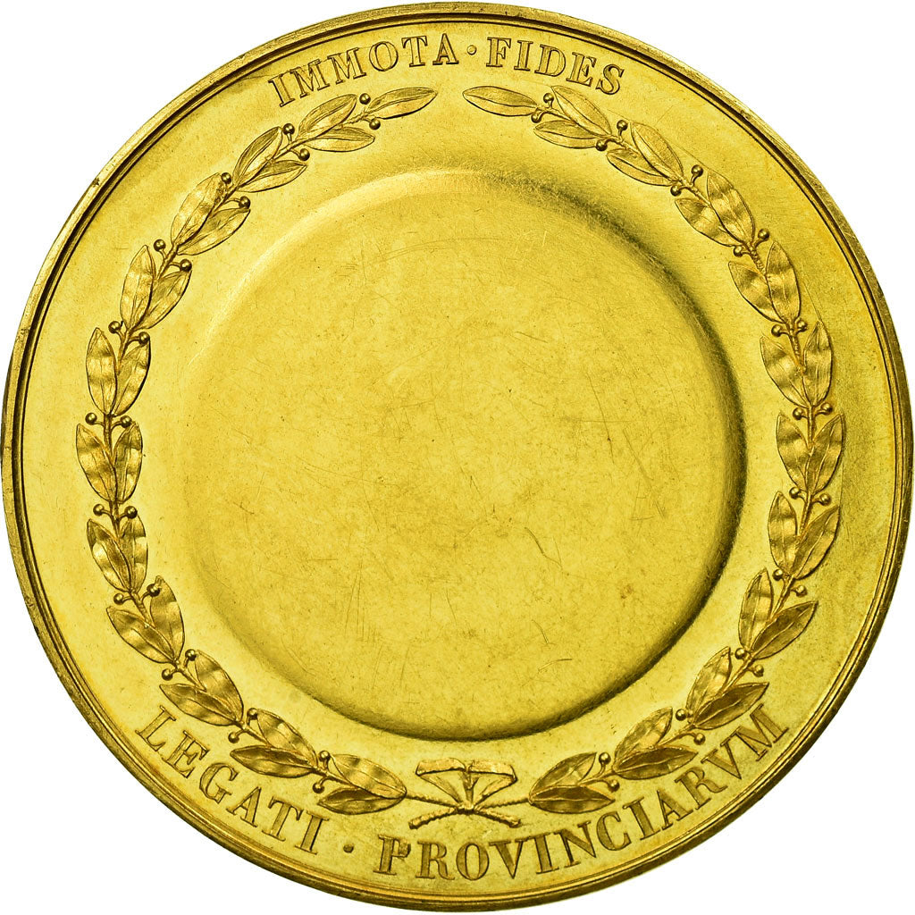 France, Medal, Charles X, 1825, Gayrard, MS(63), Gold