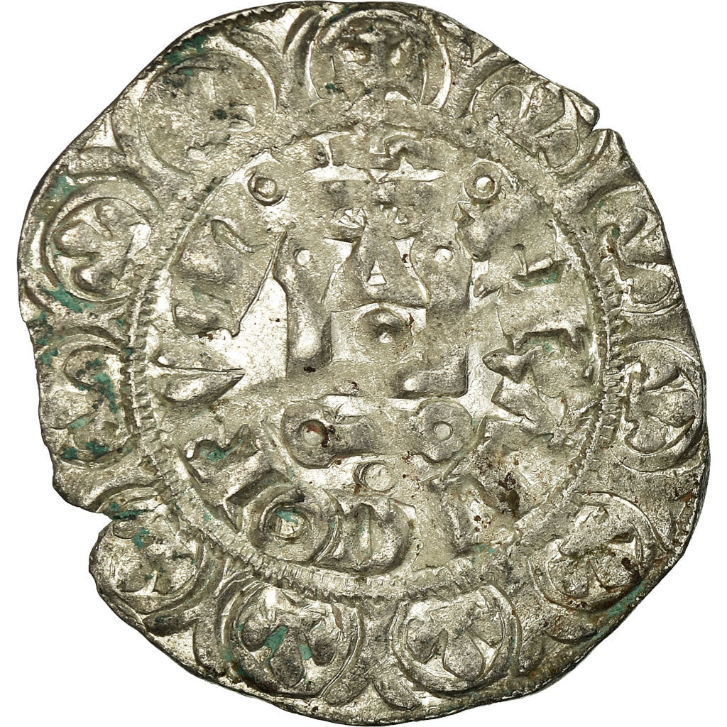 Coin, France, Philippe VI, Gros à la Couronne, VF(30-35), Silver, Duplessy:262