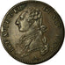 França, Louis XVI, Double Louis, 1782, Lille, Essai de frappe, EF(40-45),Copper