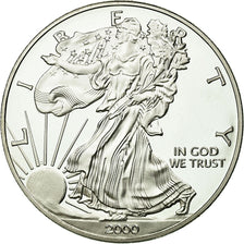 Coin, United States, Dollar, 2000, U.S. Mint, Philadelphia, MS(63), Silver