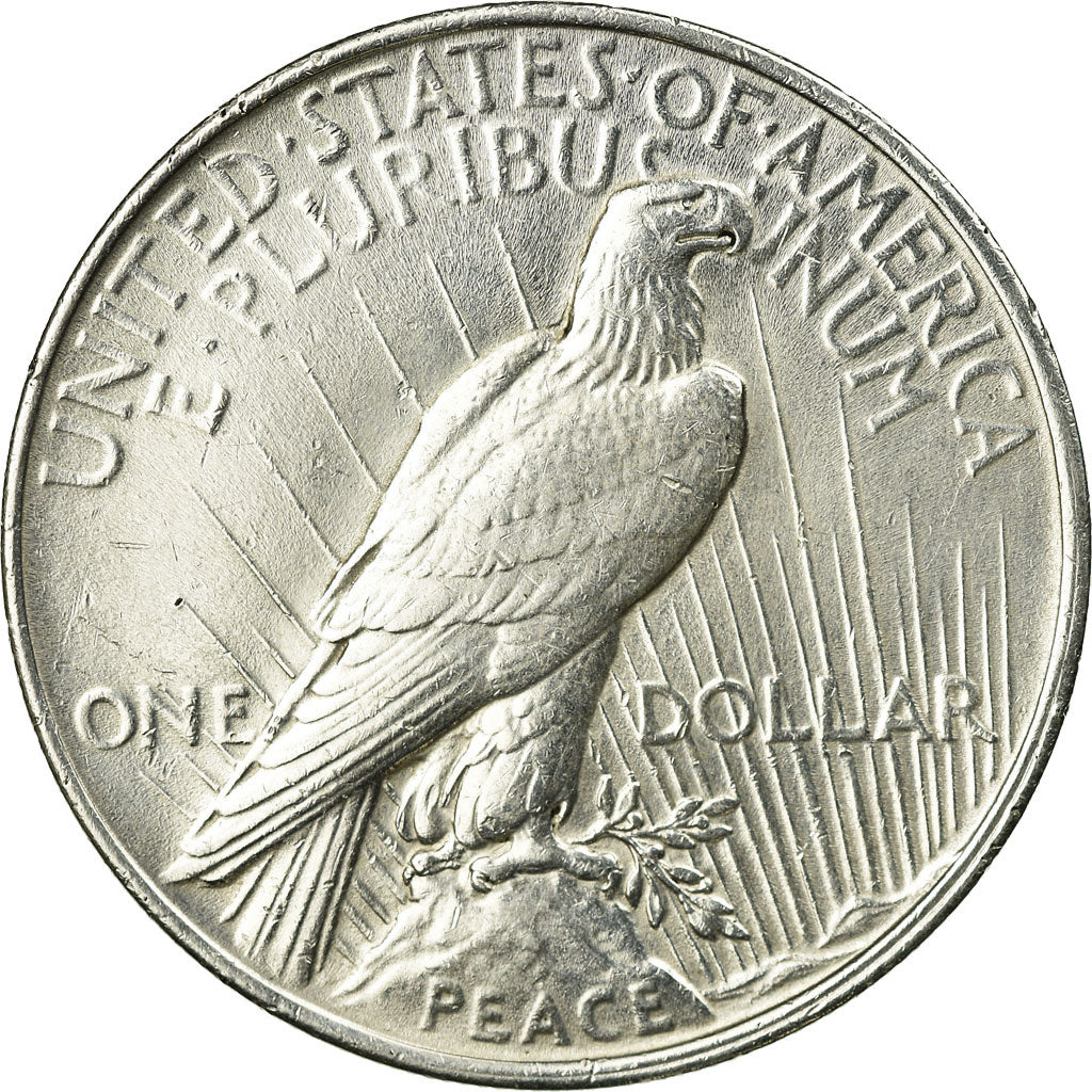 Coin, United States, Peace Dollar, Dollar, 1923, U.S. Mint, Philadelphia