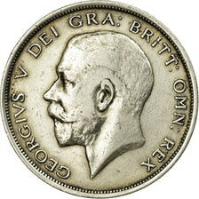 Coin, Great Britain, George V, 1/2 Crown, 1915, VF(30-35), Silver, KM:818.1