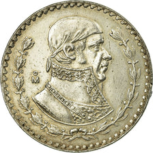 Coin, Mexico, Peso, 1966, Mexico City, EF(40-45), Silver, KM:459