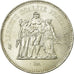 Coin, France, Hercule, 50 Francs, 1976, Paris, MS(60-62), Silver, KM:941.1