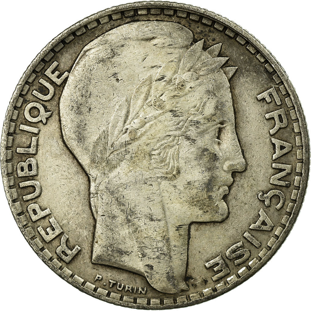 Coin, France, Turin, 10 Francs, 1931, Paris, VF(20-25), Silver, KM:878