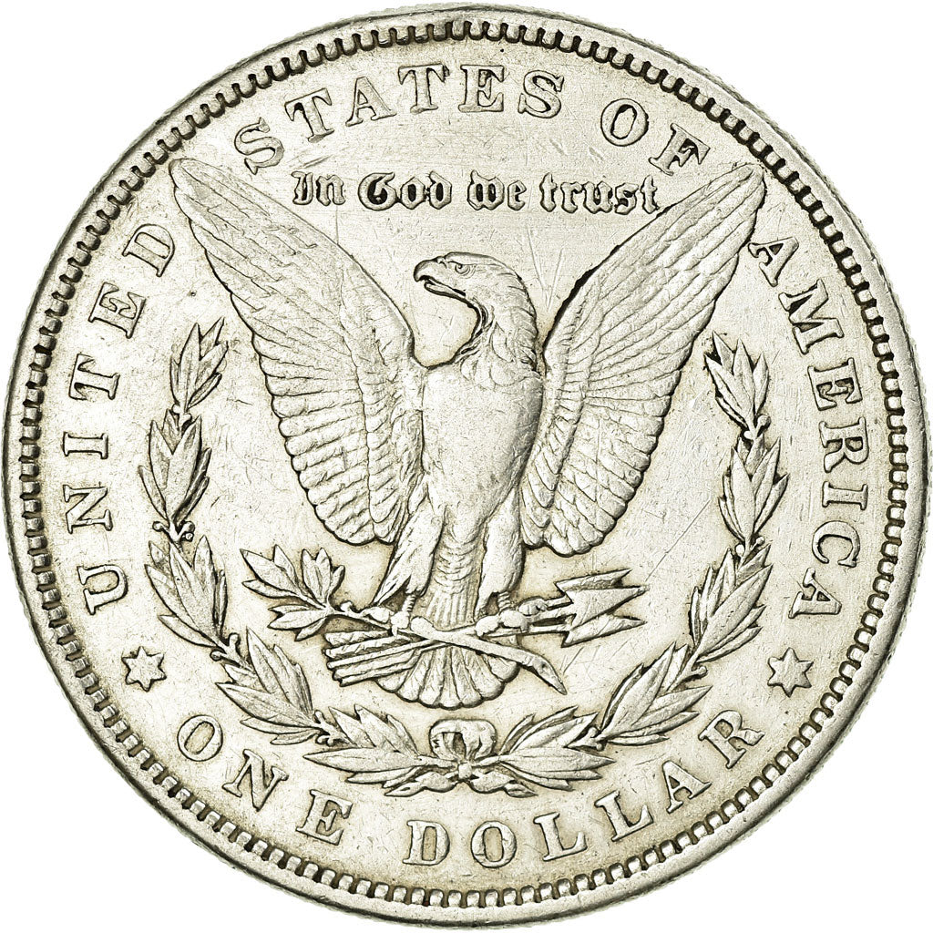 Coin, United States, Morgan Dollar, Dollar, 1884, U.S. Mint, Philadelphia