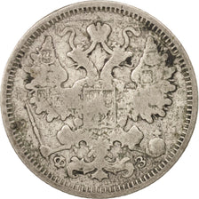 Russia, Nicholas II, 15 Kopeks, 1900, St. Petersburg, Silver, KM:21a.2
