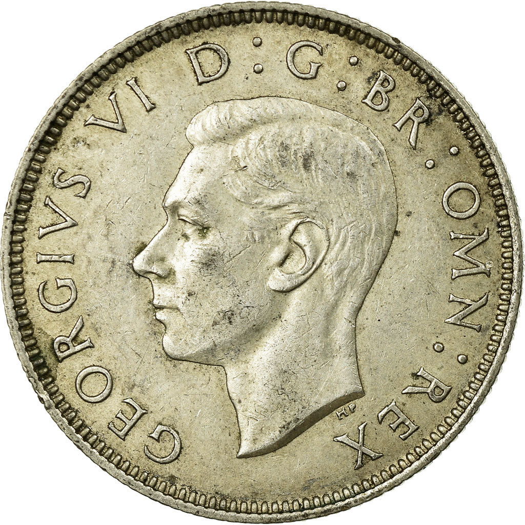 Monnaie, Grande-Bretagne, George VI, Florin, Two Shillings, 1938, SUP, Argent