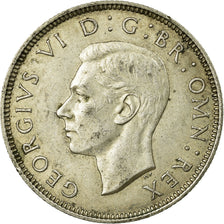 Monnaie, Grande-Bretagne, George VI, Florin, Two Shillings, 1938, SUP, Argent