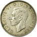 Monnaie, Grande-Bretagne, George VI, Florin, Two Shillings, 1938, SUP, Argent
