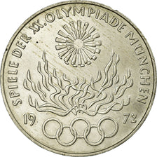 Coin, GERMANY - FEDERAL REPUBLIC, 10 Mark, 1972, Munich, MS(60-62), Silver
